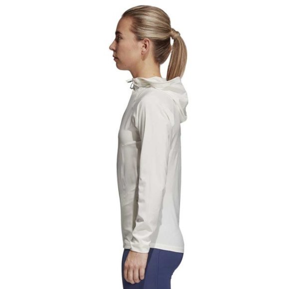 ADIDAS Women's Freelift Woven Cover Up Jacket - Picture 3 of 7